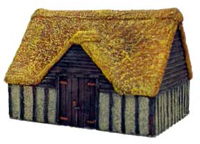 Hudson & Allen 25mm Scale Model Village Set#2 Building #1 for Tabletop Miniature Wargames