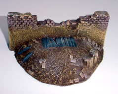 Alamo model part 6 & 7 painted sample