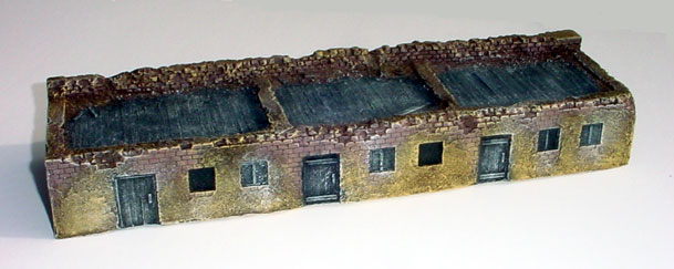 Alamo model part 8 & 10 painted sample