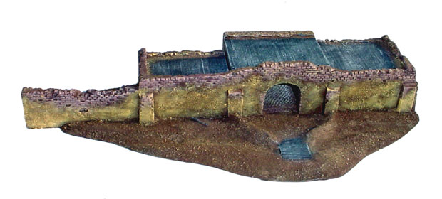 Alamo model parts 3 & 4 painted sample