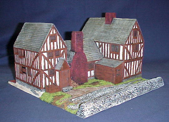 Rear of Painted Manor House