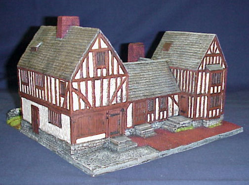 Front of Painted Manor House