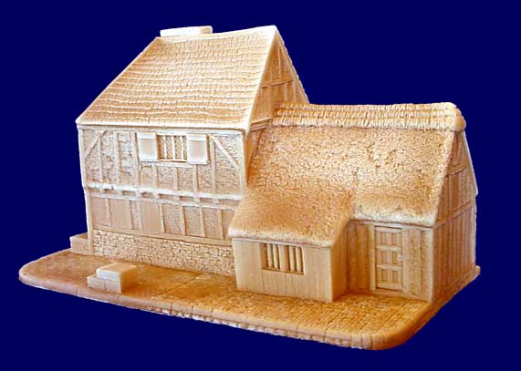 Hudson & Allen Studio 25mm Scale Model Late Medieval Village Set Building #3