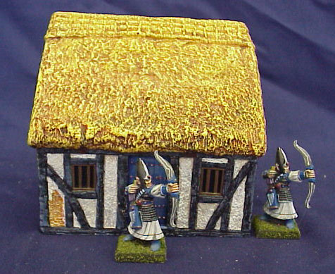 Hudson & Allen Studio 25mm Scale Model Village Set 1 bldg 1 Painted