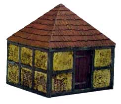 Hudson & Allen 25mm Scale Model Village Set#2 Building #4 for Tabletop Miniature Wargames