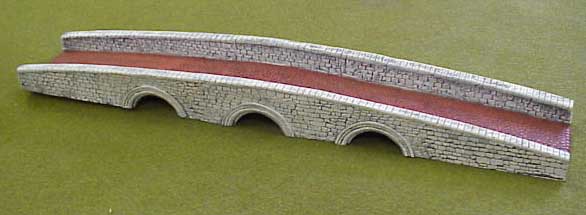 Hudson & Allen 25mm scale model Three Arch Bridge for Tabletop Miniature Wargames